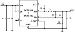 о-SCT9331FSAR-QFN2X3-9L ͹ͬDCDCD(zhun)Q