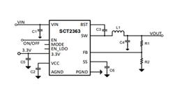 о SCT2363FPBR-6AͬDCDC׃Q 3.3V150mA LDO