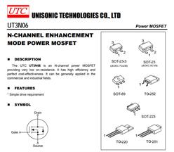 UTC-UT3N06G-SOT-23 nͨģʽ