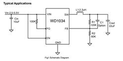 WD1034E-bSOT-23-6L DC-DCD(zhun)Q