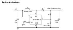 24V DC/DC{(dio)(ji)-WD3136E-bSOT-23-6L