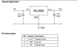 Willsemi/f-WL2852K-ݔ늉 oֹLDO