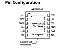 APW7179A-TDFN3x3-12--p1.5MHz, 1AͬD(zhun)Q