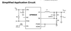 ANPEC/ï_(d)-APW8825-3A 5V 1MHzͬD(zhun)Q