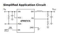 3A 5V 1MHzͬD(zhun)Q-APW8741A-TQFN3x3-10