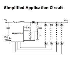 ANPEC/ï_-APW7228B-4ͨLED