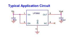 ΢ԴPSRRоƬ LP3992-25B5F LDO(wn)