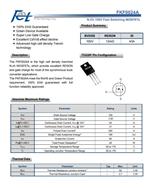 | FKF0024A Nϵ100V߉MOSFET