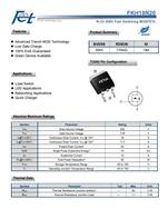 200V߉MOS FKH18N20 |ԭb